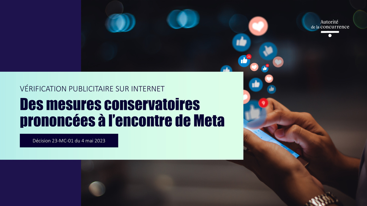 Meta retoquée par l’Autorité de la Concurrence !