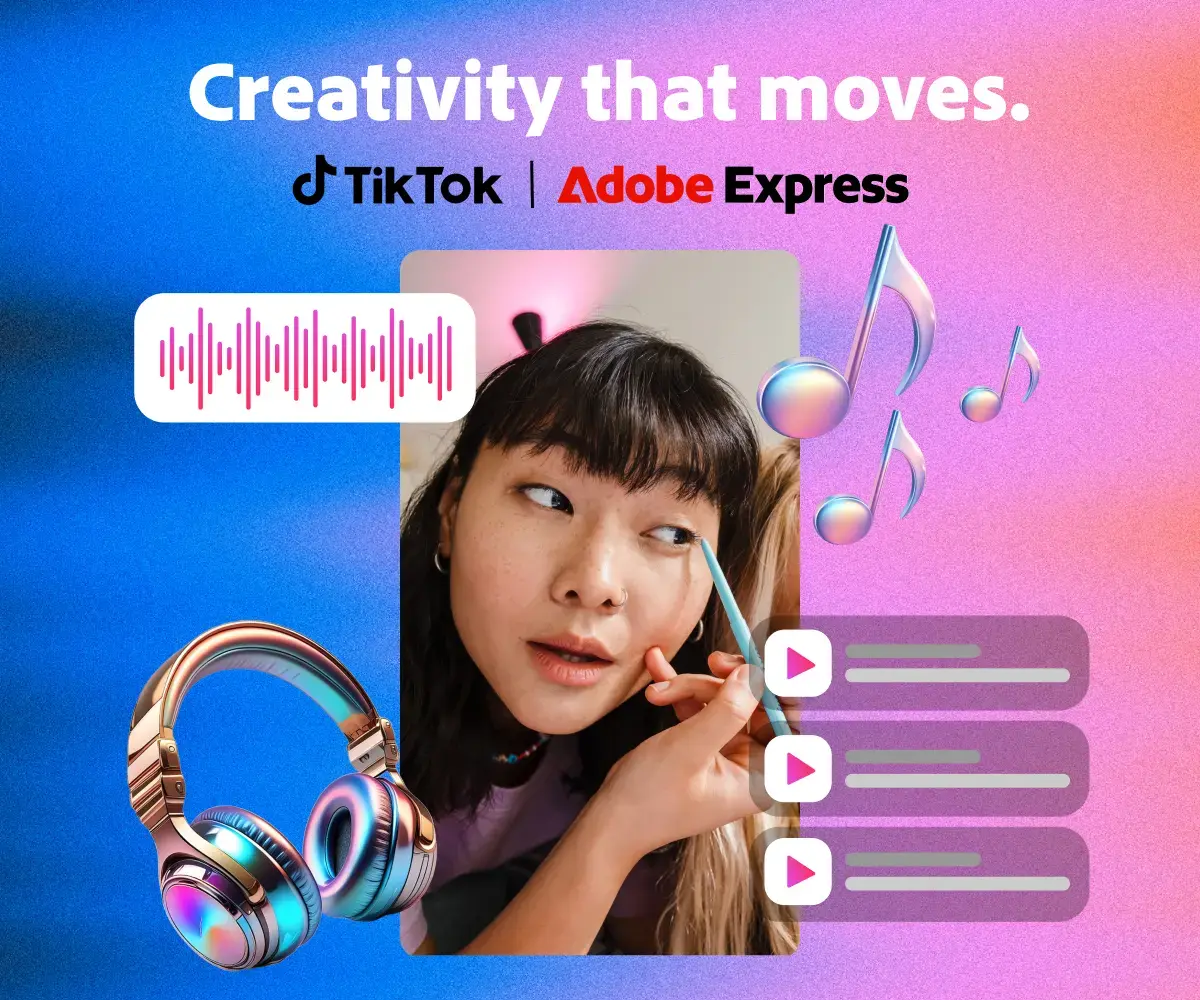 Adobe Express TikTok