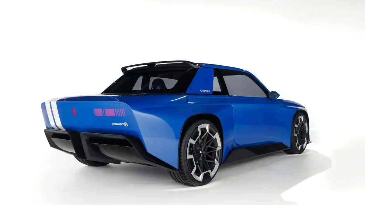 La R8 Gordini rena&icirc;t en &eacute;lectrique de 270 ch, mais Renault n'en vendra aucune
