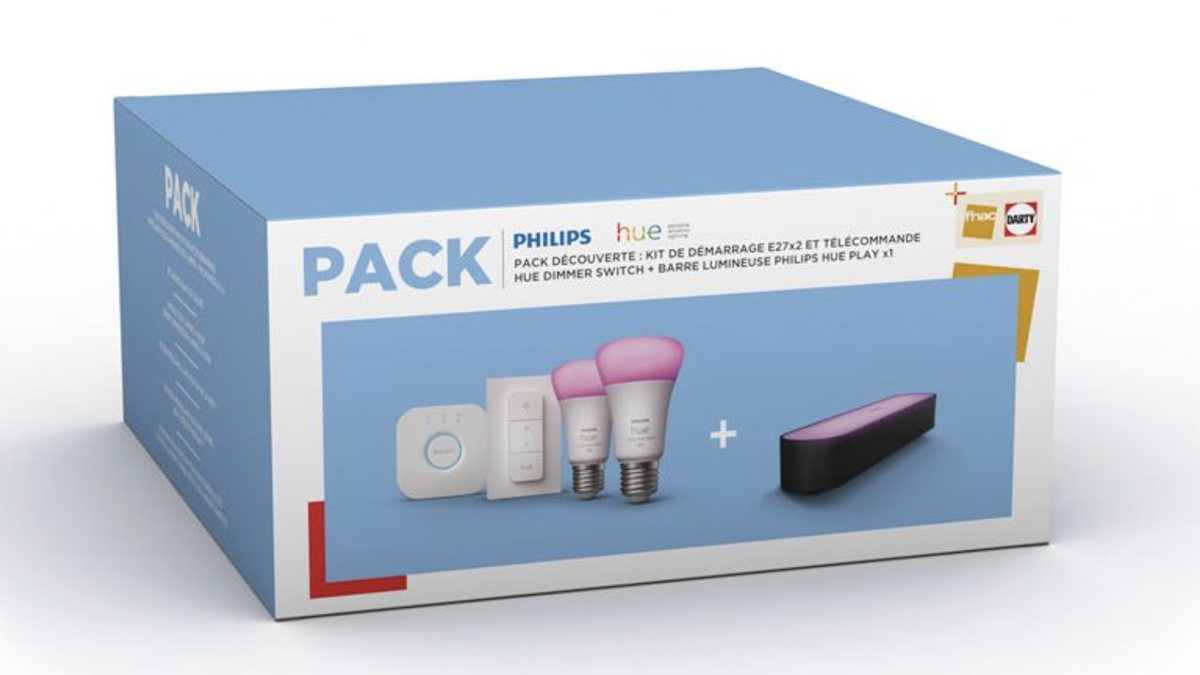 La Fnac brade ce pack Philips Hue pour les soldes (-44%), parfait