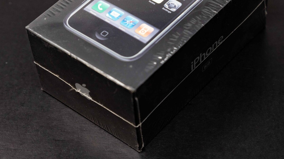 40 000 euros pour un iPhone première génération sous blister l