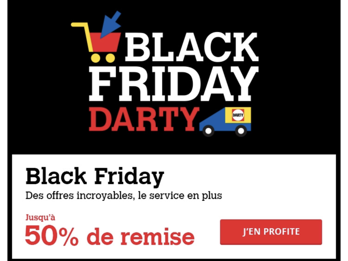 code darty black friday