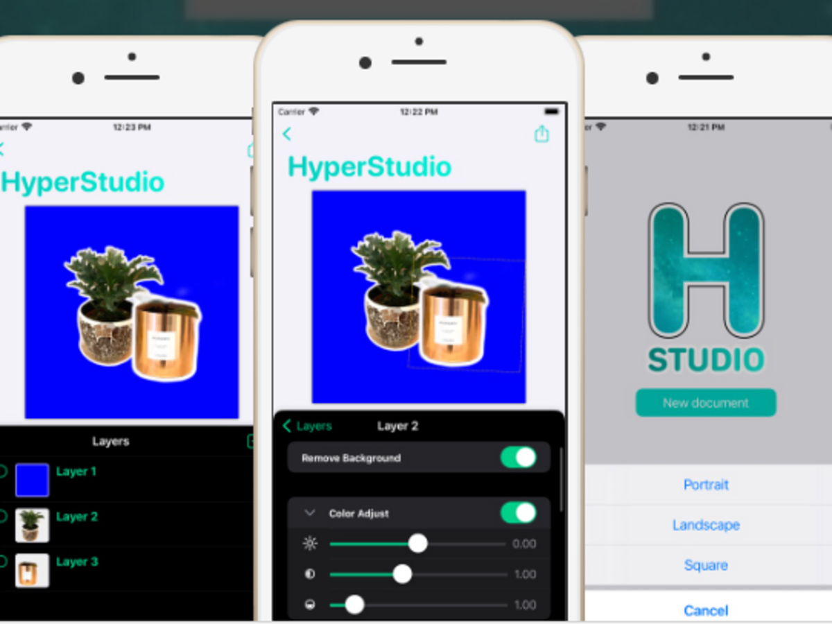 HyperPhoto: an automatic local clipping app on iOS