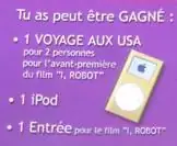 iPod &agrave; gagner chez le glacier aussi