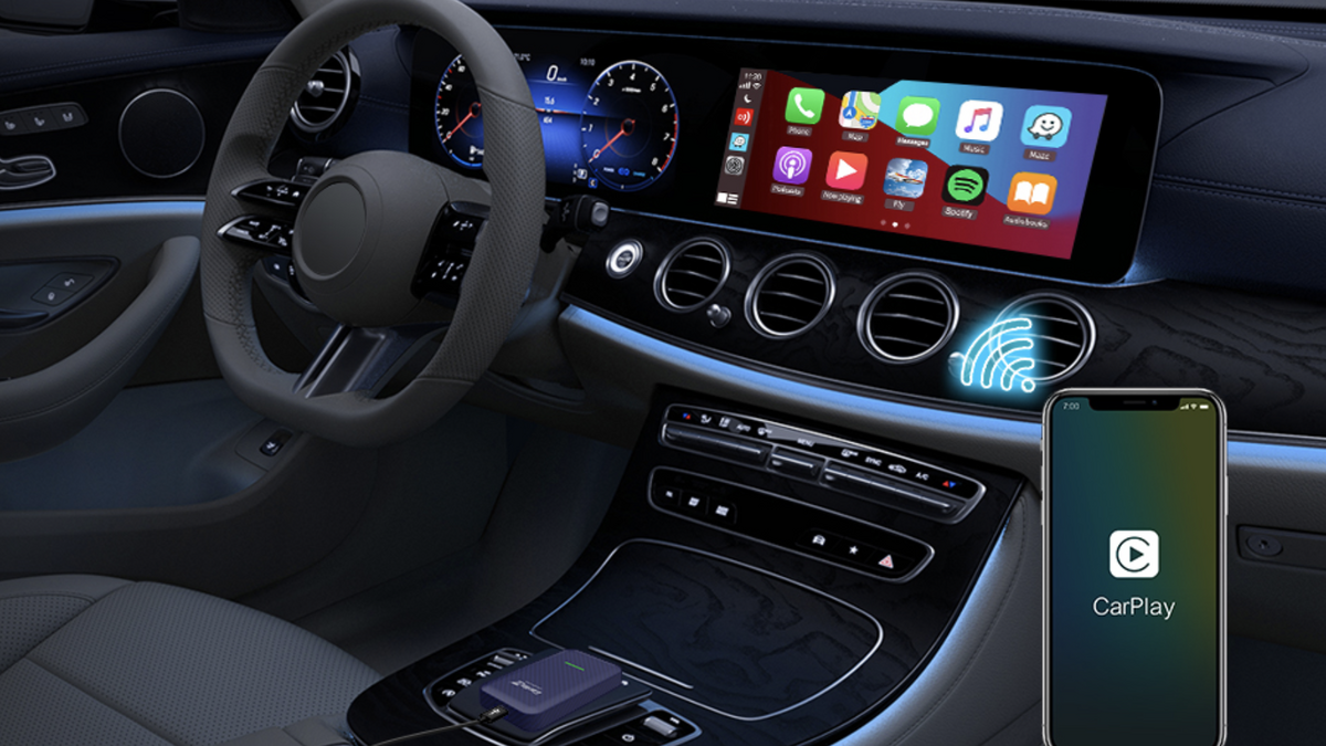 Un boitier pour profiter de CarPlay sans fil à 85€ (35€)