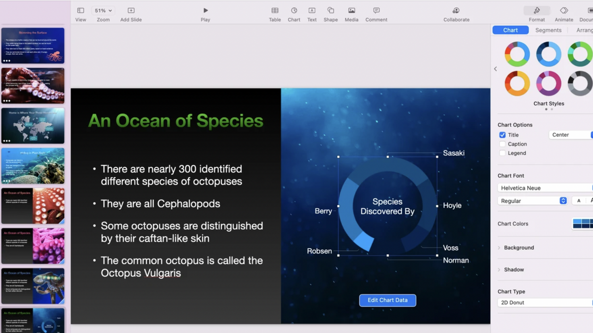 iOS 15 / macOS Monterey Keynote, Pages et Numbers font le plein de