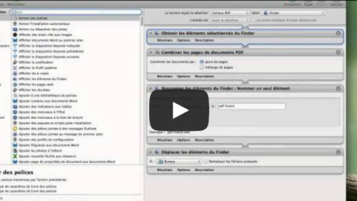 Débuter Sur Mac Pour Les Nuls Pdf Débuter sur Mac : Automator et les actions PDF