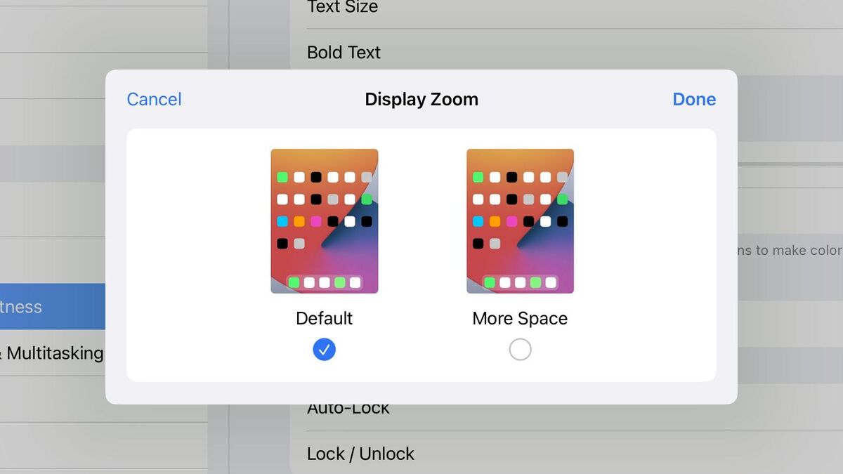 iPadOS 16 agrandir le contenu à l’écran sur l’iPad avec Zoom de l’écran