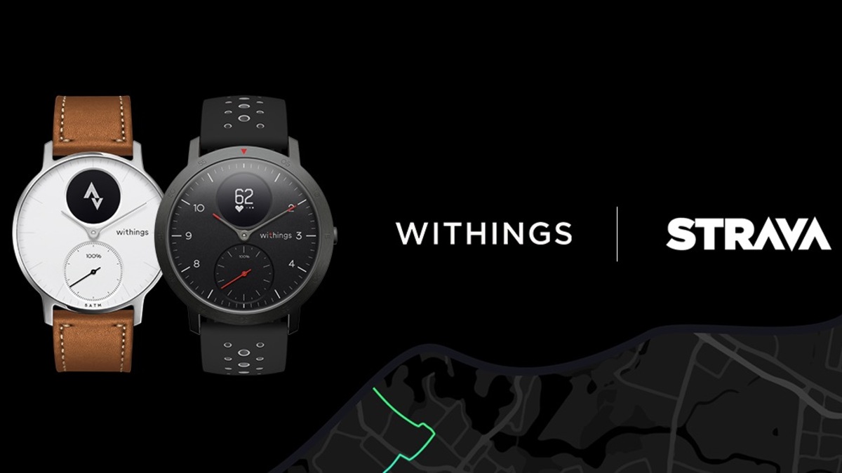 Withings steel hr deals sport strava