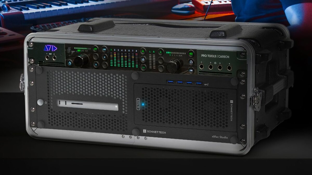 propose des racks pour le Mac Studio