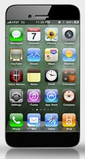 L'iPhone 5 : multitouch intégré à la couche écran pour plus de finesse