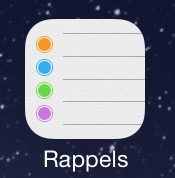 iOS 7 : Rappels sait ajuster ses zones de déclenchement avec précision