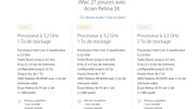 Les iMac 5k également mis à jour, avec CPU Skylake à 4,2Ghz et Radeon M395X