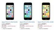 L'iPhone 5c 8Go officiellement en vente chez les opérateurs
