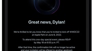 WWDC : Apple envoie les invitations à quelques chanceux développeurs