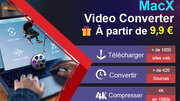 Bon plan : MacX Video Converter Pro (conversion de films 1080p/4k) ! dès 9,90€ (-58%)