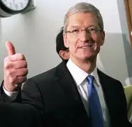 Tim Cook reçoit pour 58 millions de dollars d'AAPL pour récompenser ses performances