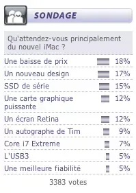 Sondage : quel prix pour un iPad mini ?