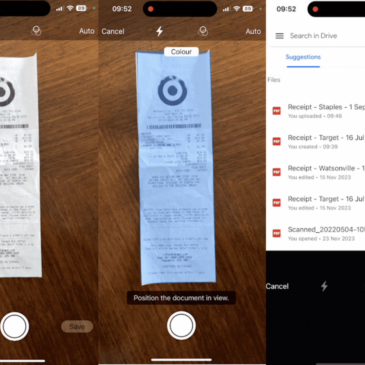 L'App Google Drive sur iOS peut enfin scanner des documents