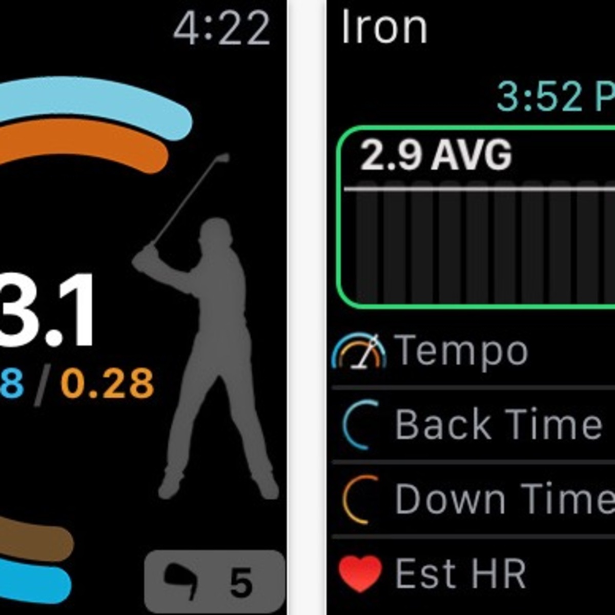 Ping lance son application d di e au golf connect sur l Apple Watch