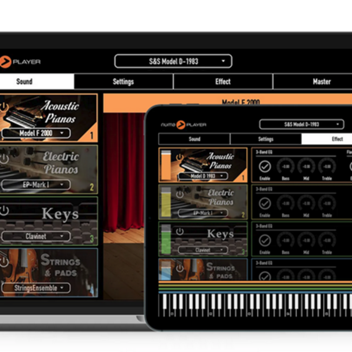 Numa Player l'instrument virtuel de Studiologic est gratuit sur macOS