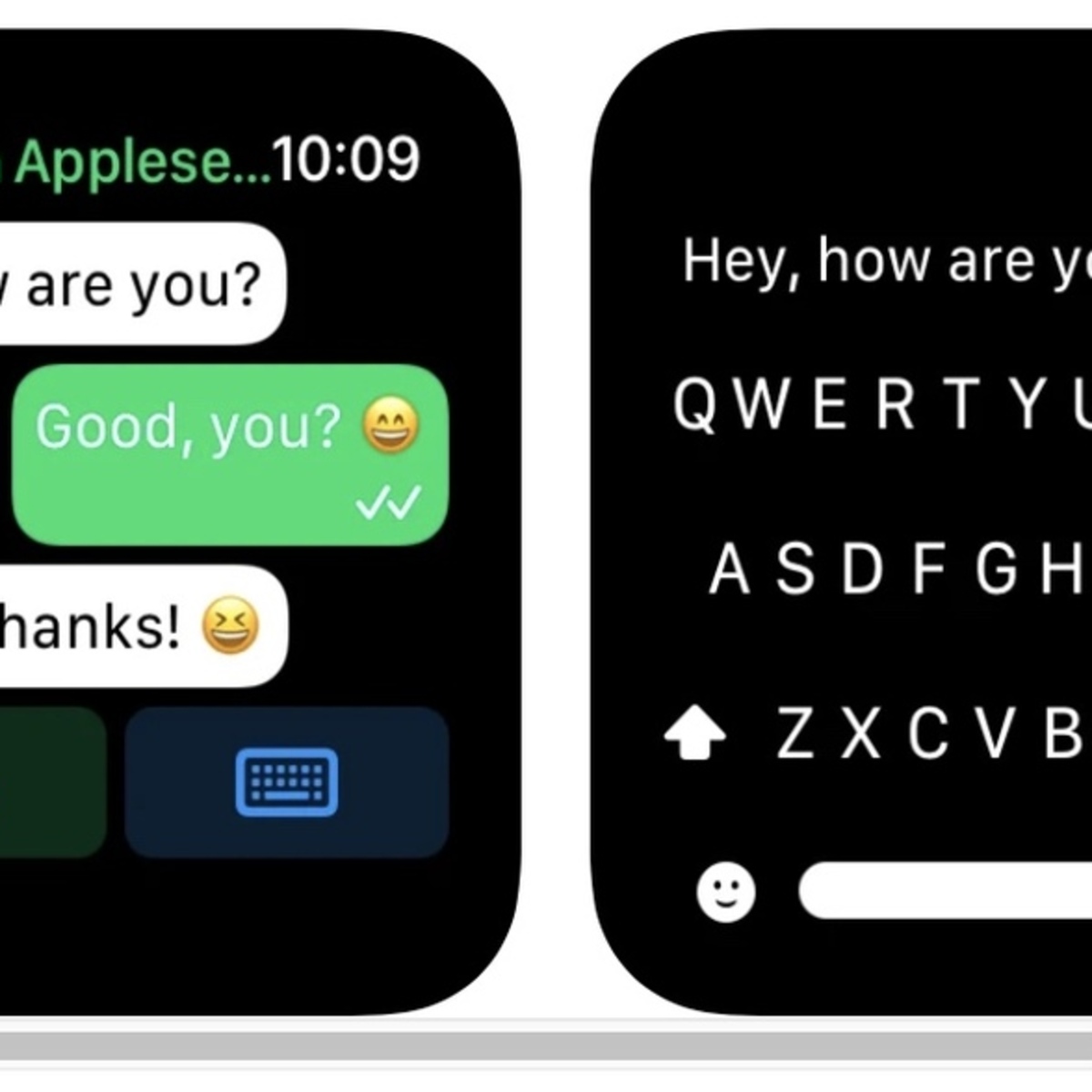 comment mettre un clavier sur son apple watch