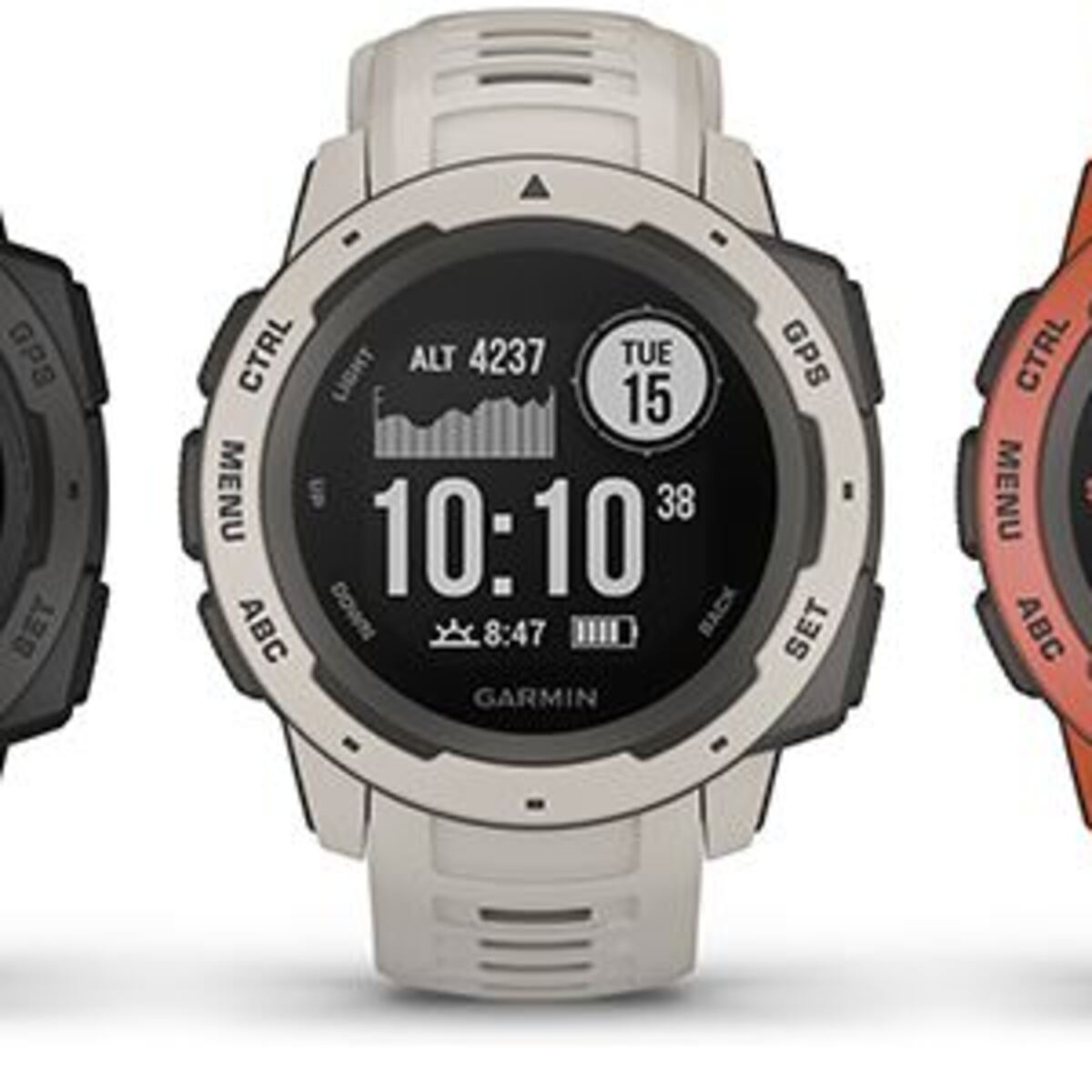 Garmin dévoile son Instinct, une montre connectée à trois satellites