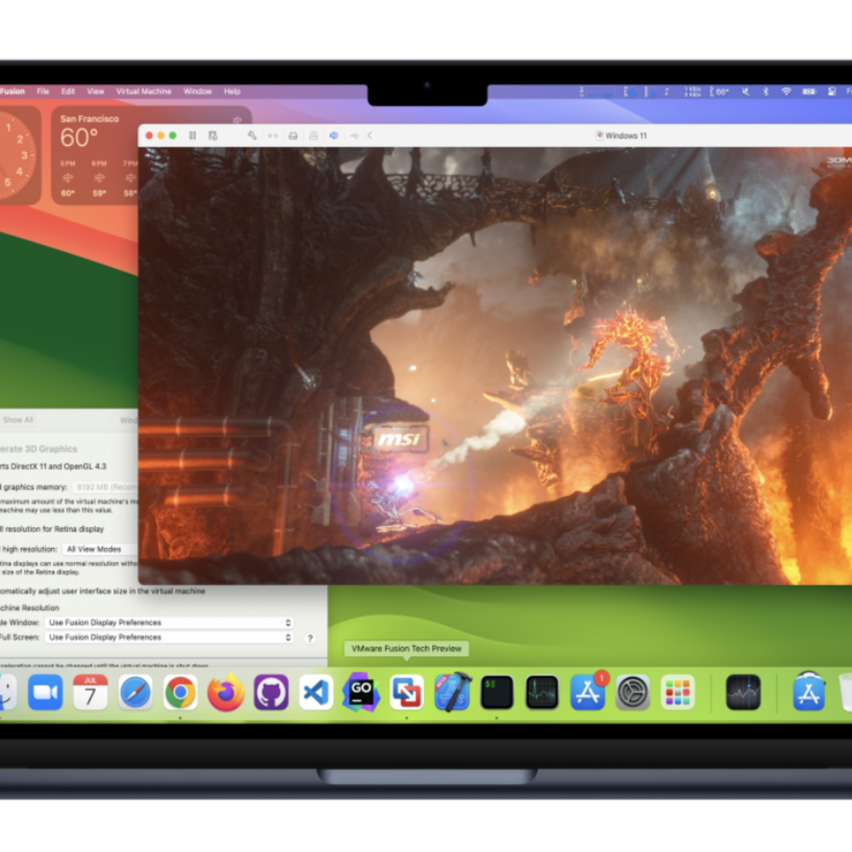 VMware Fusion va mieux gérer Windows 11 sur les Mac Apple Silicon