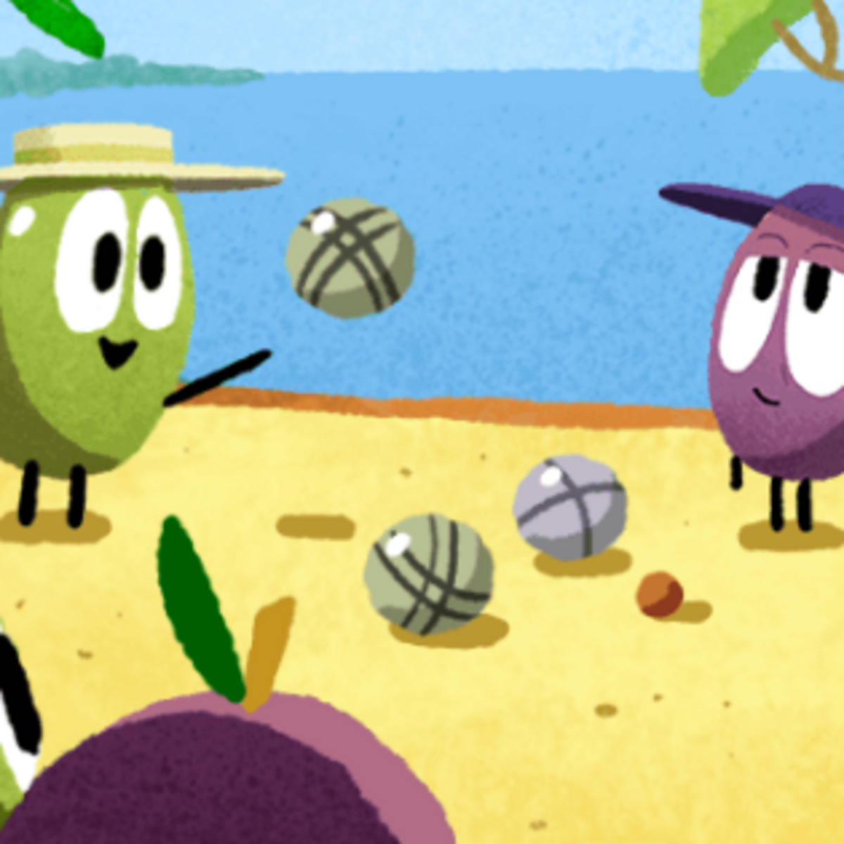 La pétanque à l'honneur d'un Doodle ! Le mini jeu multijoueur parfait pour cet été