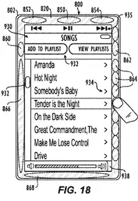 Pas de touch-screen pour l'iPod ?