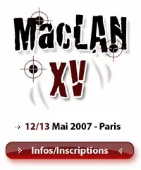 MacLAN XV : 12/13 mai 2007