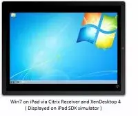 Citrix promet de faire tourner Windows 7 sur iPad