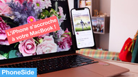 Accrocher l'iPhone à son MacBook ? C'est possible avec PhoneSide (Petit test vidéo)