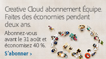 Adobe : une promo pour booster les abonnements équipes à la Creative Cloud