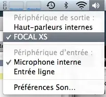 Astuce : sélectionner les sources sonores dans la barre des menus