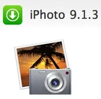 iPhoto passe en version 9.1.3