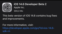 Une seconde bêta pour iOS/iPadOS 14.6, tvOS 14.6 et watchOS 7.5