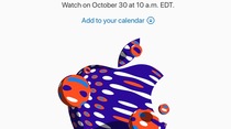 Apple diffusera en direct la keynote du 30 octobre