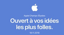 L'Apple Store des Champs-Elysées ouvrira le 18 novembre !