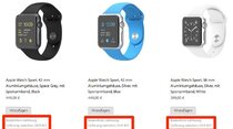 L'Apple Watch véritablement disponible seulement en mai ?!