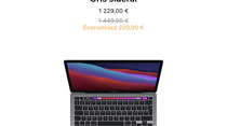 Refurb : quelques MacBook Pro 13" M1 dès 1229€ !