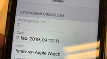 La détection de chute de l'Apple Watch sauve un homme en Norvège