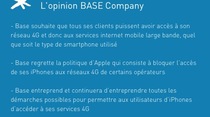 Belgique : Apple prend en otage ses clients sur la 4G, BASE est fou de rage