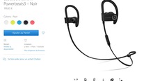 Les nouveaux écouteurs Powerbeats3 sont en vente dans l'Apple Store