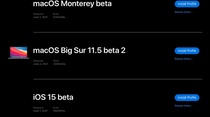 Les bêta d'iOS/iPadOS/tvOS 15, macOS Monterey et watchOS 8 sont disponibles