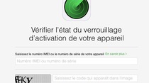 Apple offre un service de vérification pour savoir si un iPhone est bloqué par son propriétaire