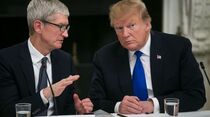 Tim Cook négocie la fiscalité de l’iPhone (en dînant avec Donald Trump)