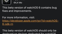 Apple déploie également un neuvième beta pour watchOS 6 (et tvOS 13 beta 8)