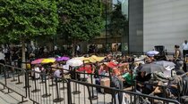 Avec l'iPhone 11, les files d'attente reviennent devant les Apple Stores [Photos]