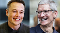 Tim Cook aurait voulu racheter Tesla, mais Elon Musk voulait sa place !